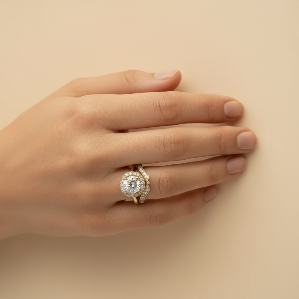 Vintage Gold & Zirconia Ring Pack