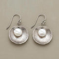 Vintage Silver & Pearl Earrings
