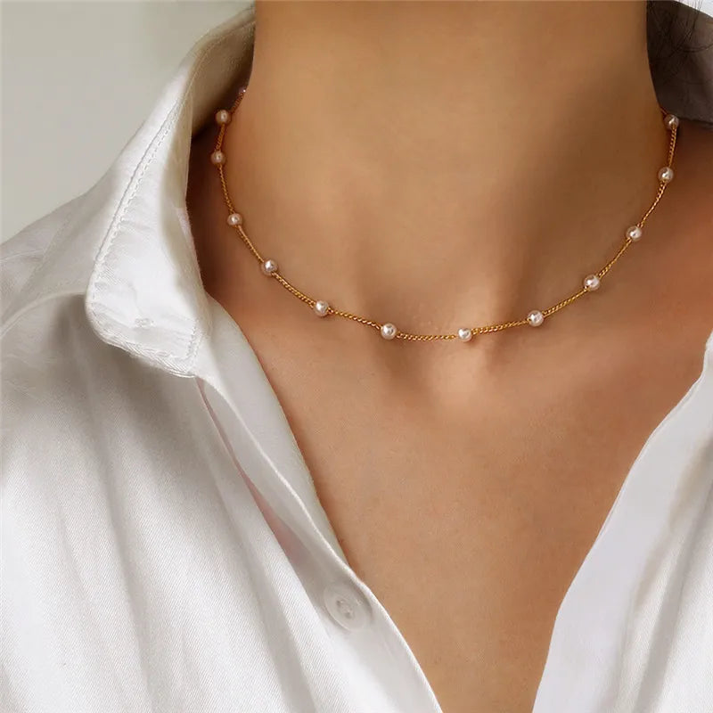 Classic Pearl Necklace