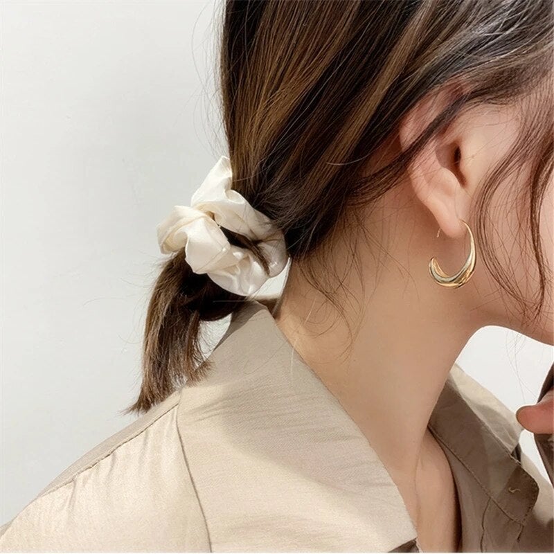 Gold and Silver Earrings