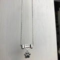 Hanging Paw Necklace
