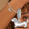 Dachshund Charm Bracelet