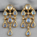 Vintage Crystal Rain Earrings