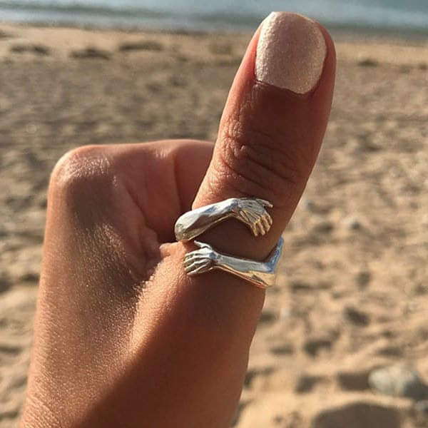 Adjustable Knot Ring in Silver