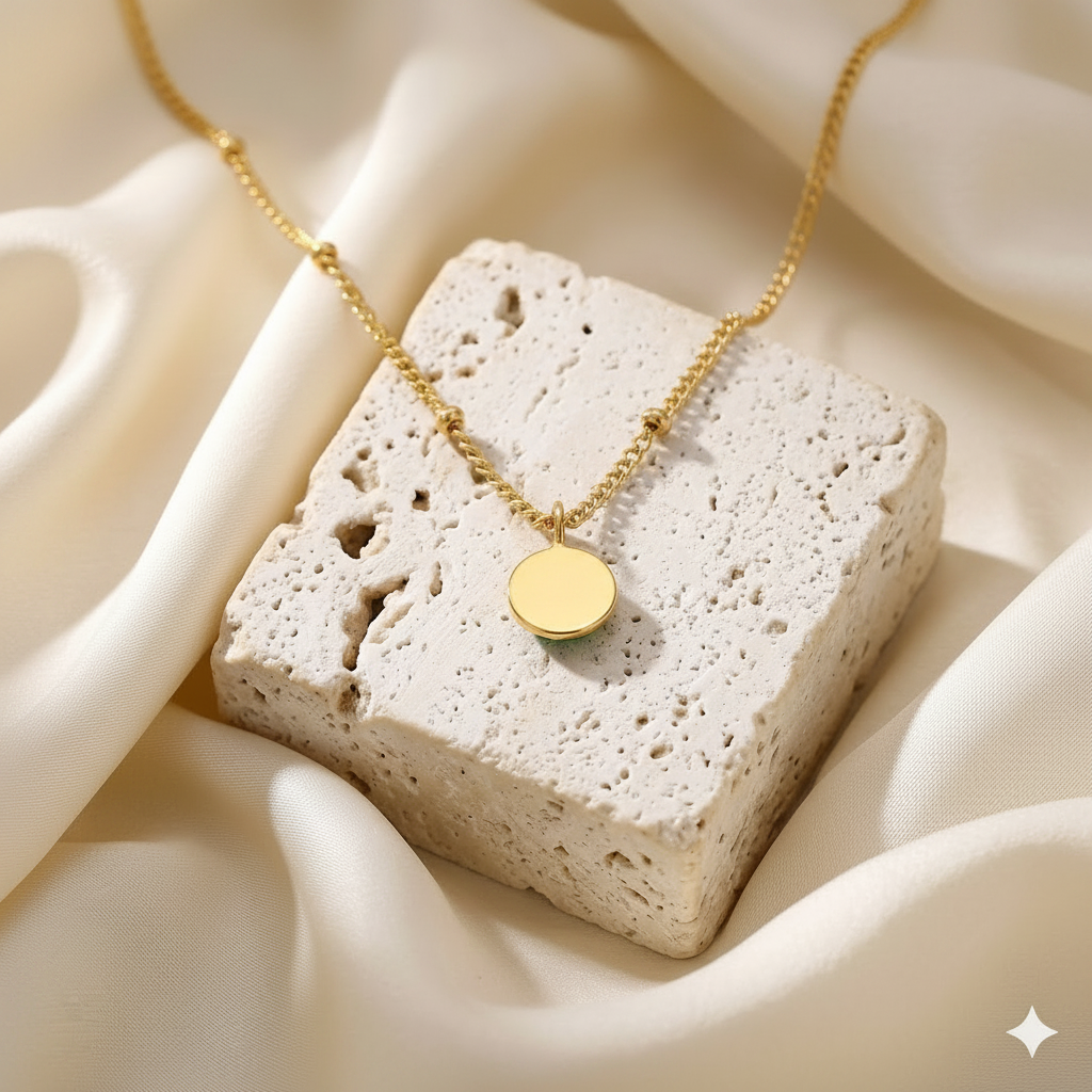 Emerald Birthstone Pendant Necklace