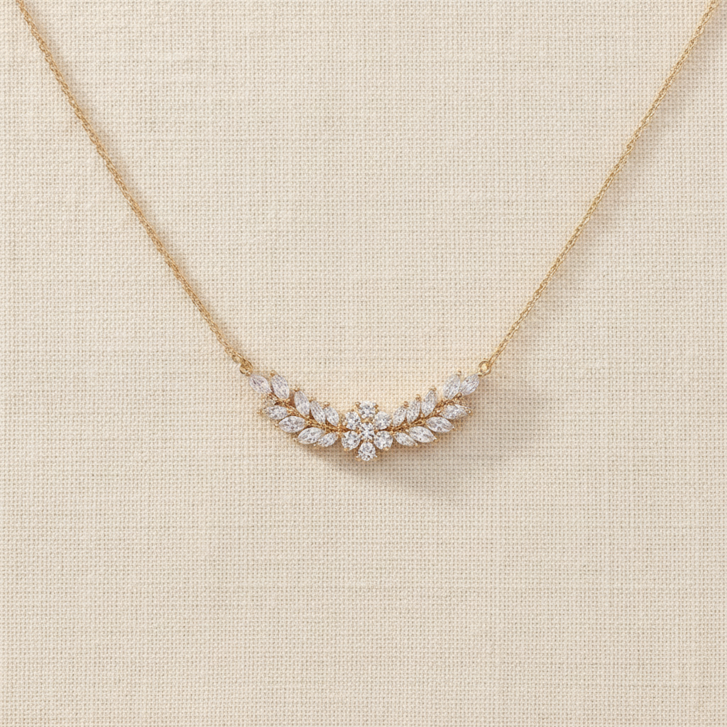 Bloom Pendant Necklace in Gold