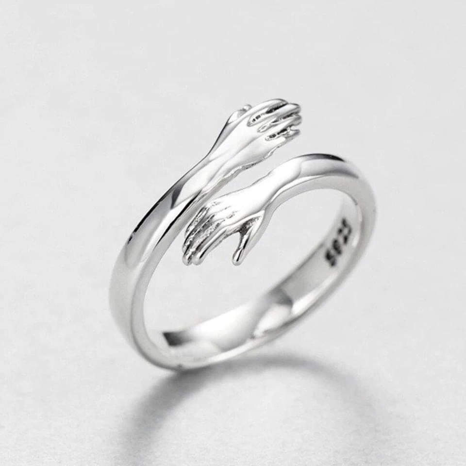 Adjustable Knot Ring in Silver