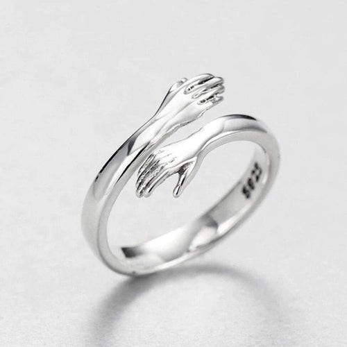 Adjustable Knot Ring in Silver