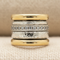 Vintage Layered Thick Gold Ring
