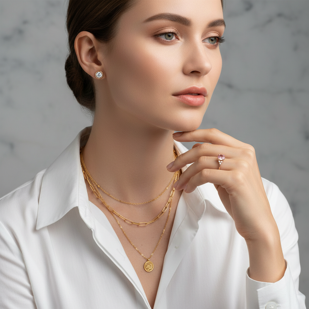 Golden Geya Necklace
