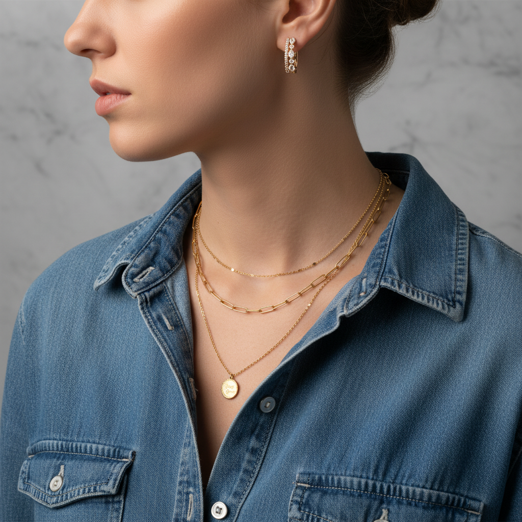 Golden Geya Necklace