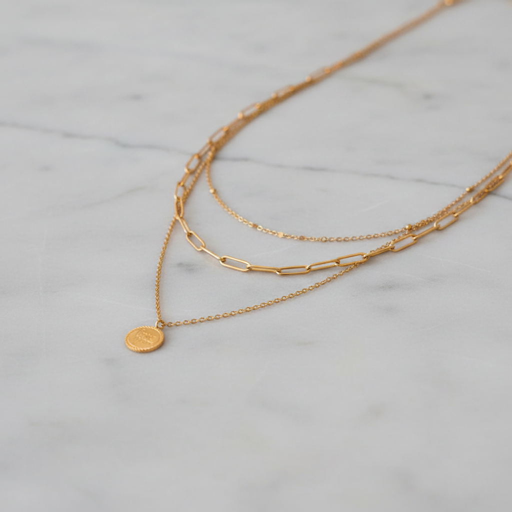 Golden Geya Necklace