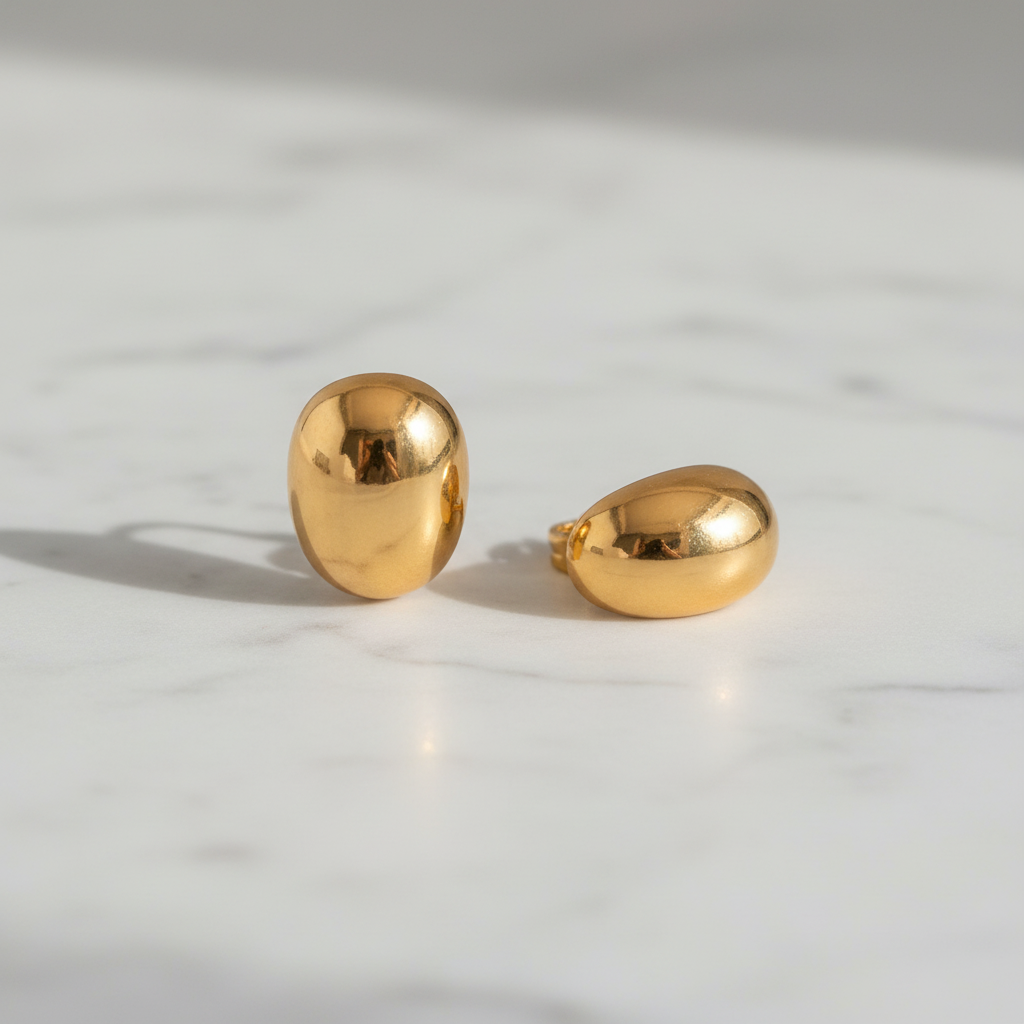 Chunky Gold Earrings