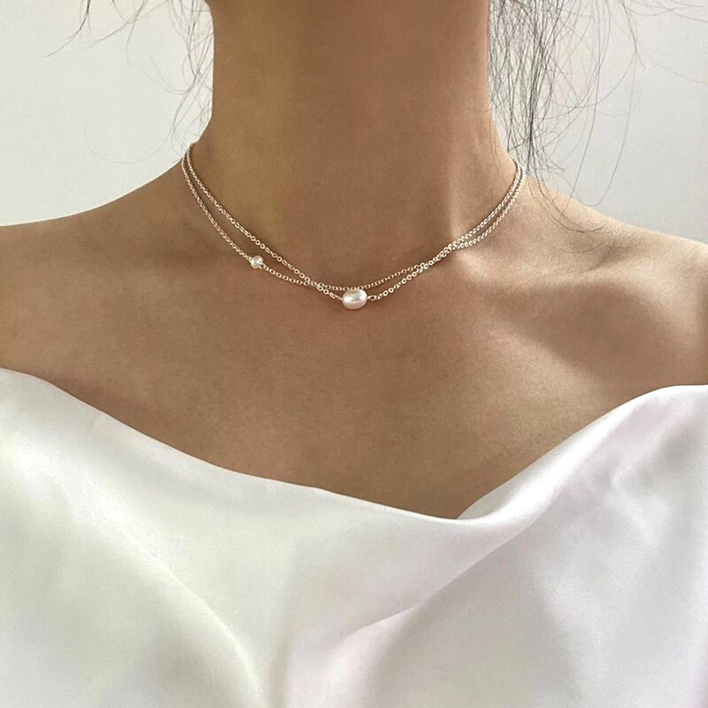 Small Pearl Necklace