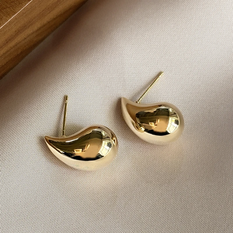 Golden Drop Earrings
