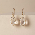 Vintage Crystal Drop Earrings