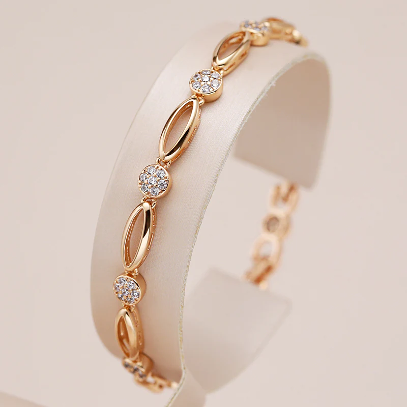 Golden Zirconia Bracelet