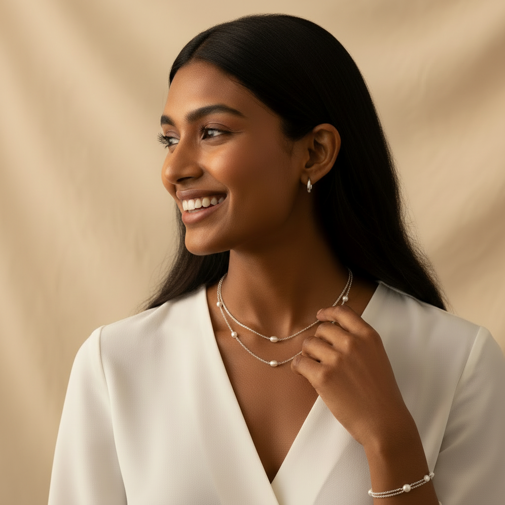 Small Pearl Necklace