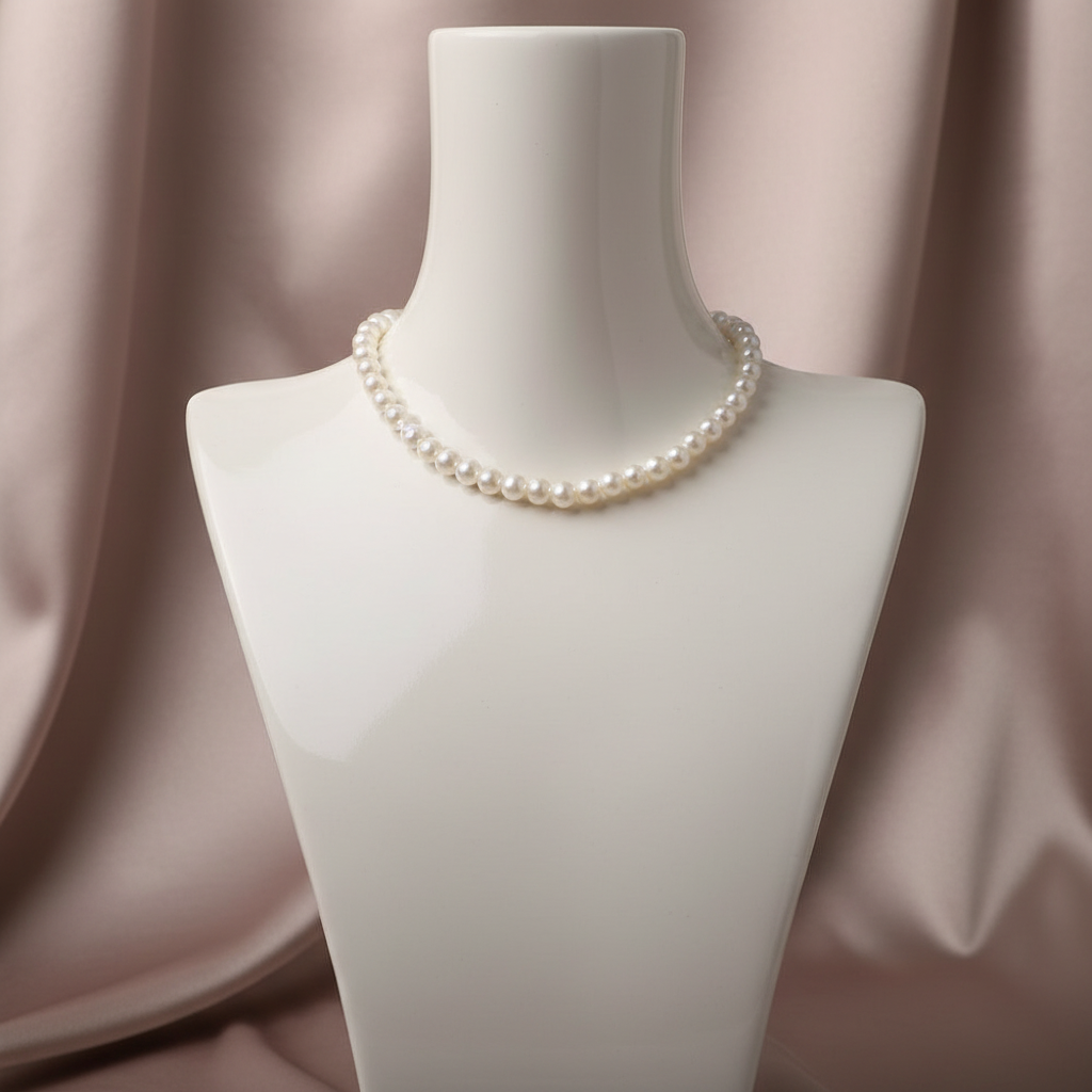 Small Classic Pearl Necklace