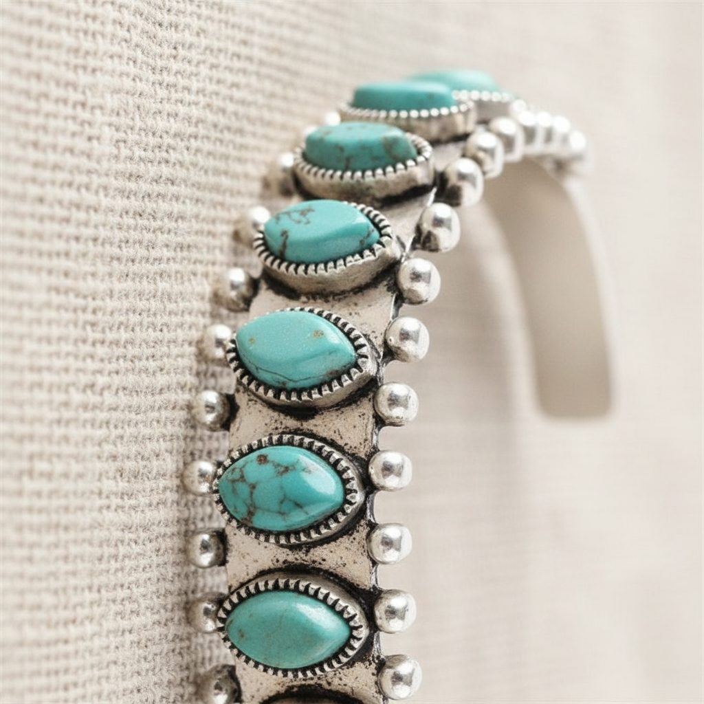 Vintage Turquoise Stone Bracelet