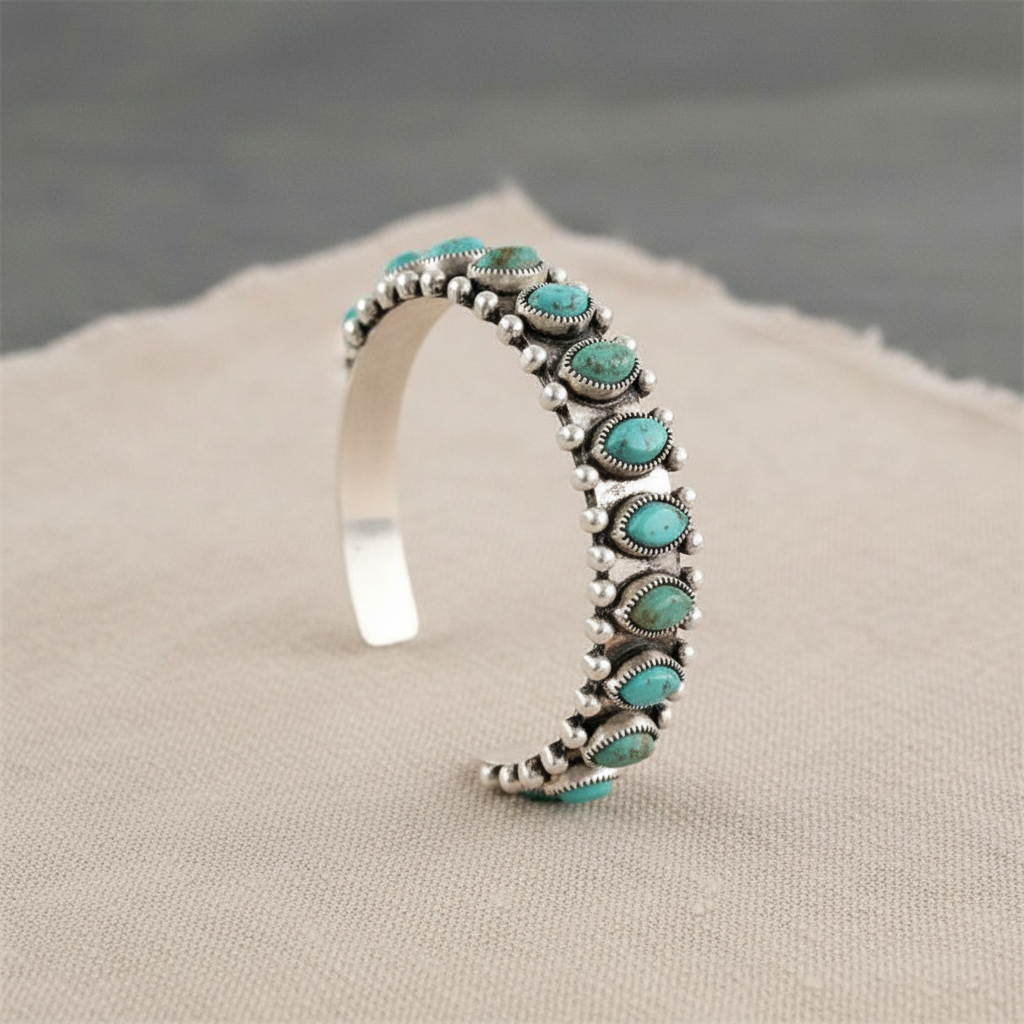 Vintage Turquoise Stone Bracelet