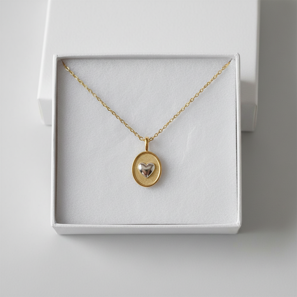 Vintage Heart Necklace