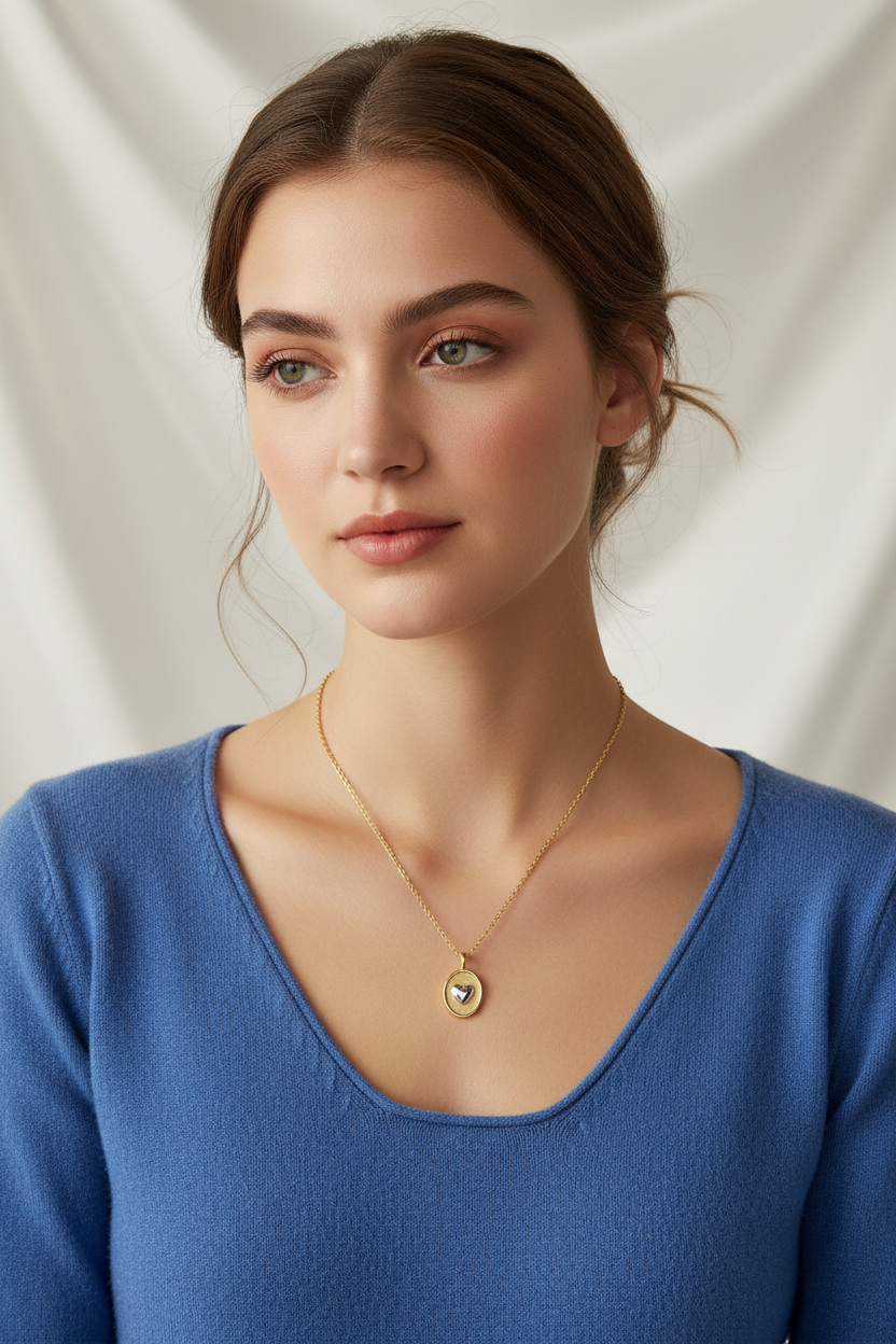 Vintage Heart Necklace